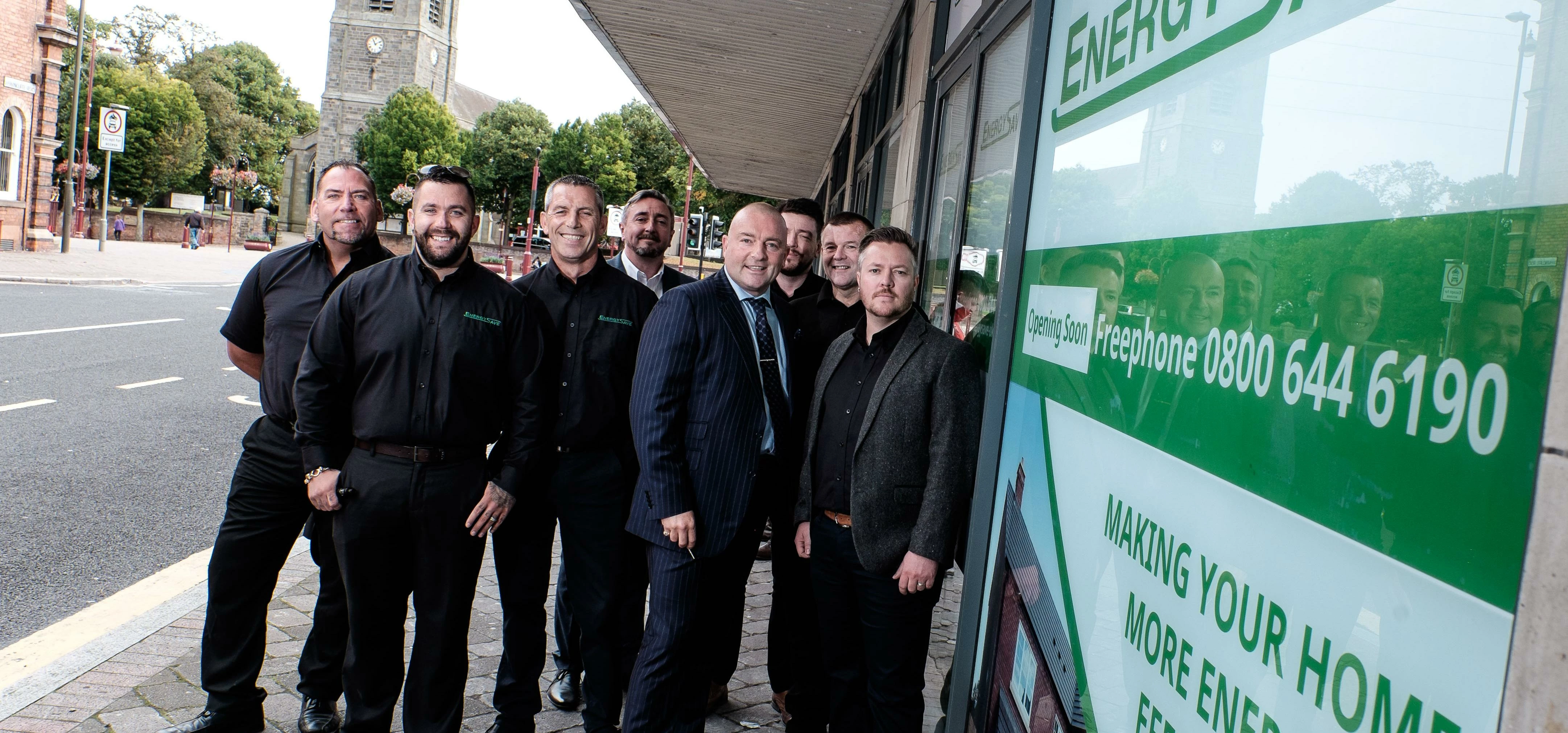 From left, Phil Eremenko – National Training Manager, Matt Brown – Marketing Manager, Mark Williams