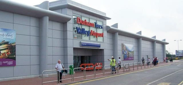 Durham Tees Valley Airport. Image credit: Adam Brookes (Wikimedia)