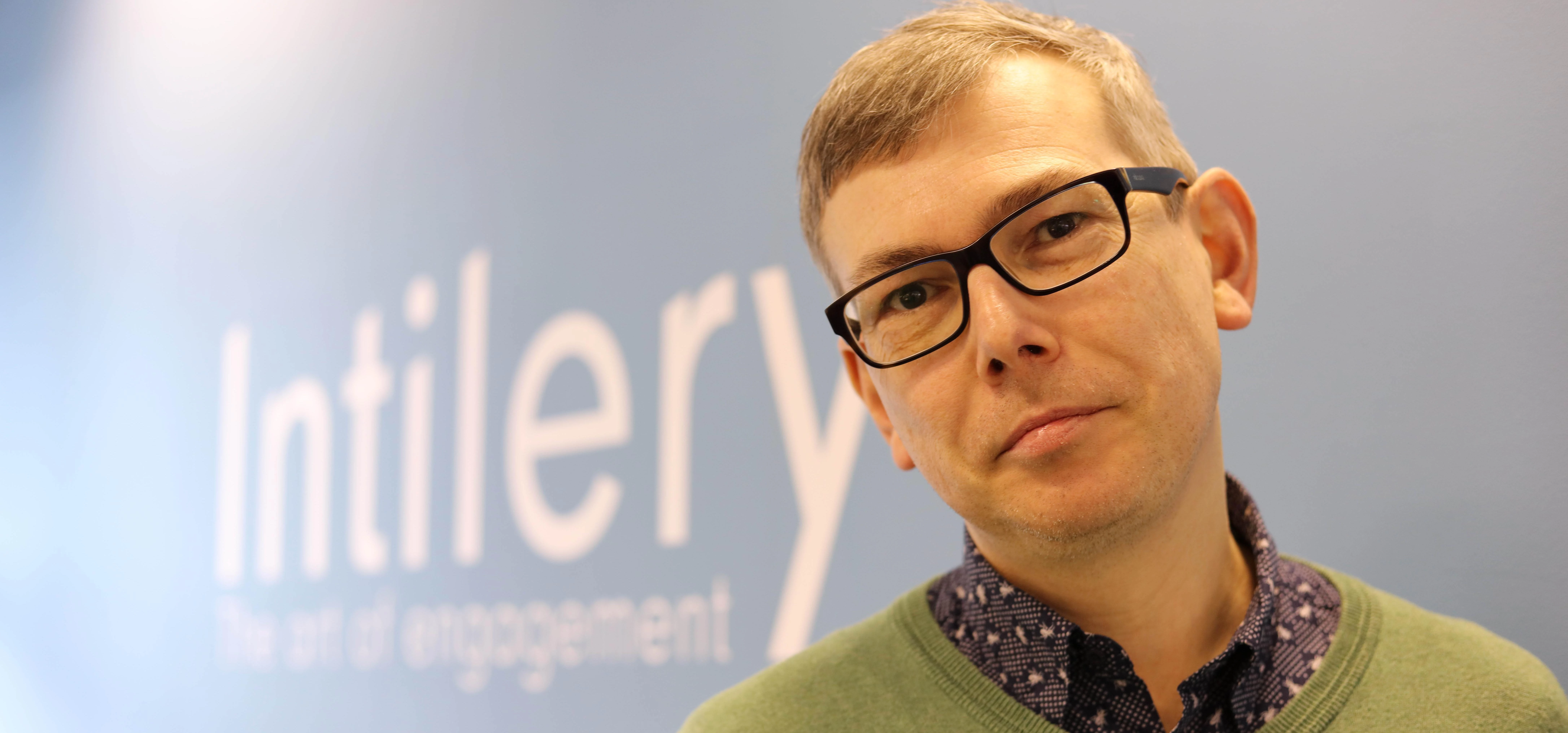 Intilery's new Sales Director Saul Peake
