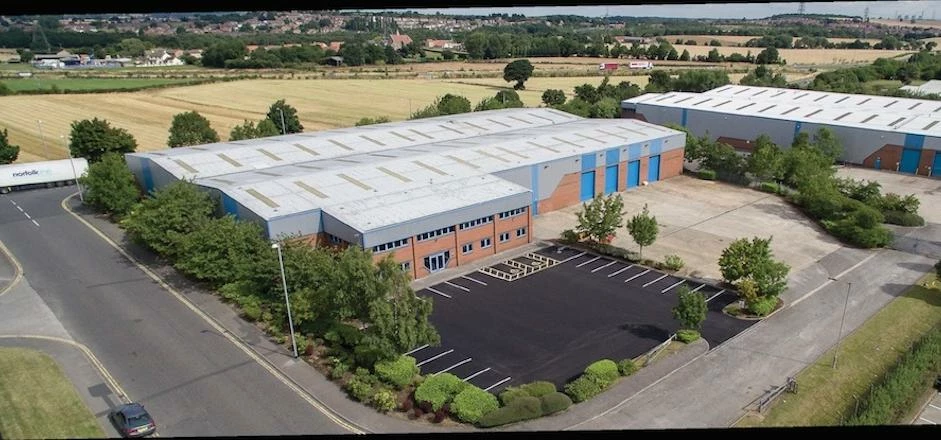 The 44,000 sq ft modern warehouse unit in South Elmsall, Doncaster.