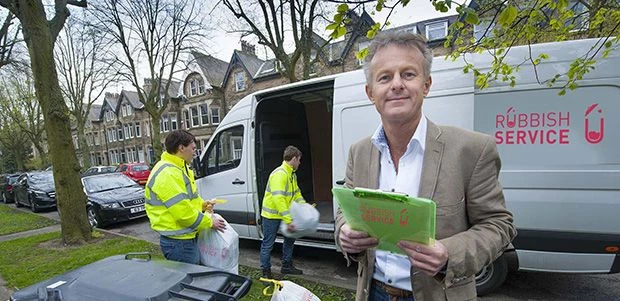Andrew Brown of Rubbish Service Ltd.