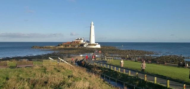 St Mary's Lighthouse, Whitley Bay. Image credit: Chris Morgan (Geograph)