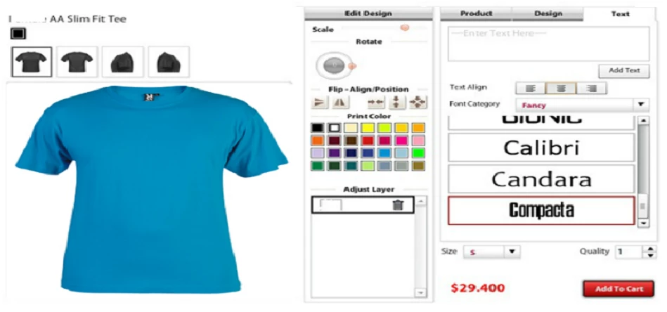 t-shirt design tool