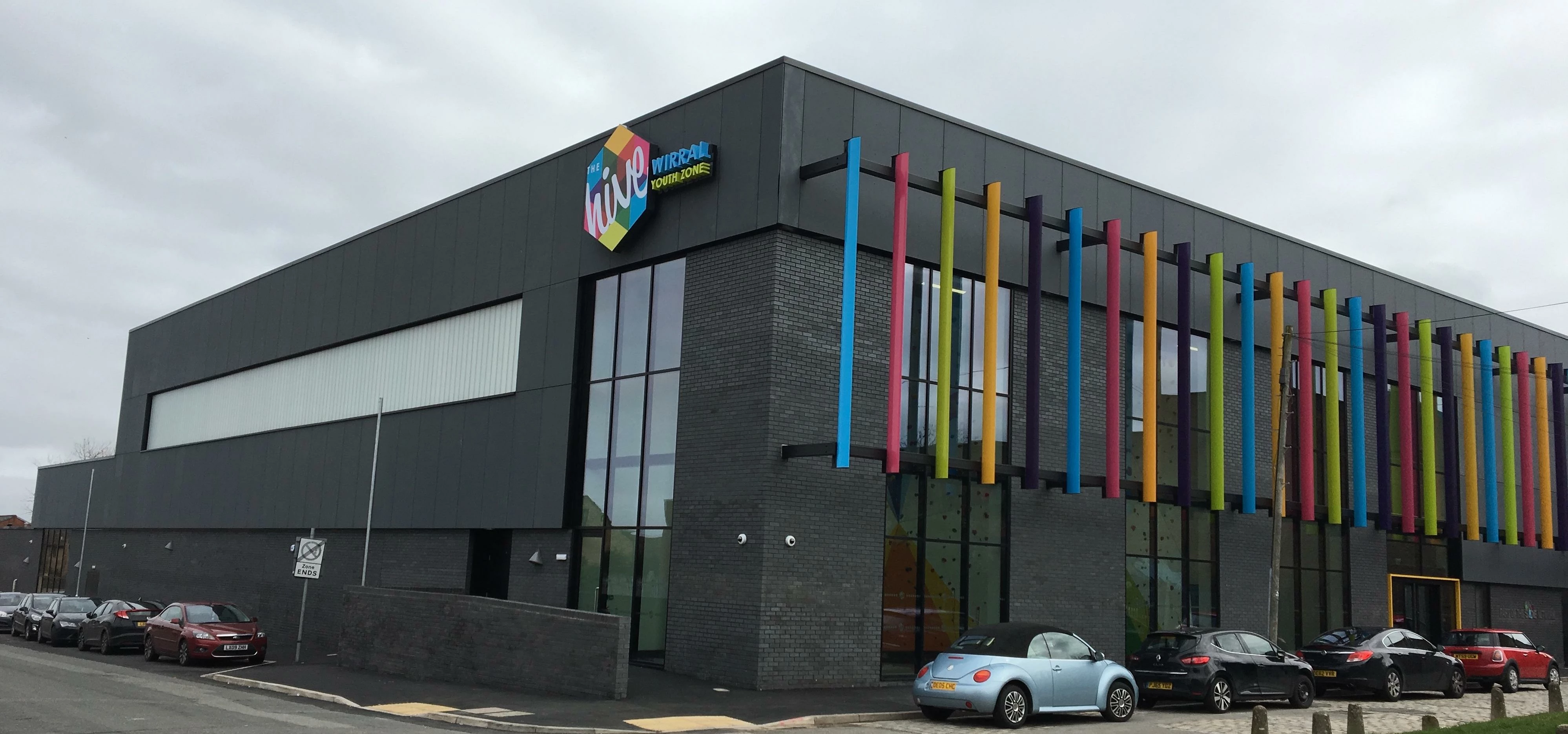The HIVE youth zone in Birkenhead, Wirral