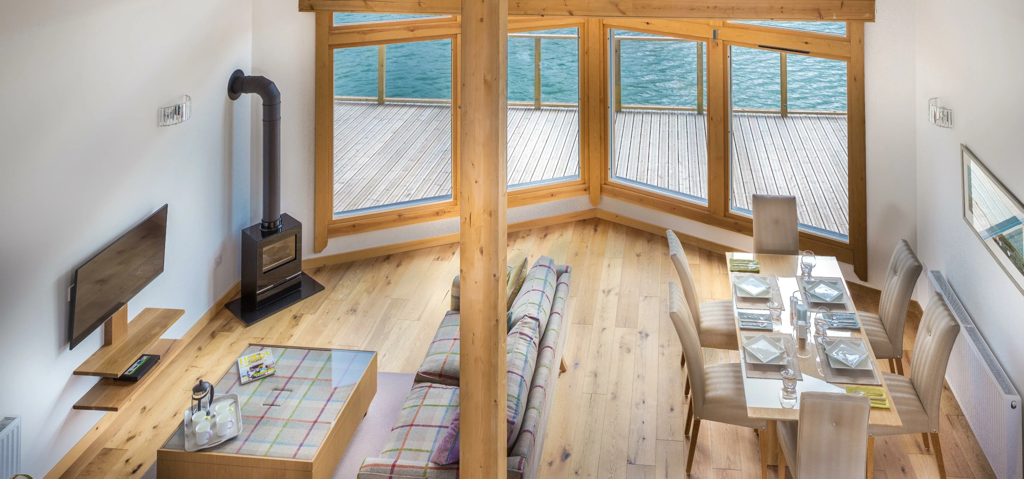 A look inside the new lodges