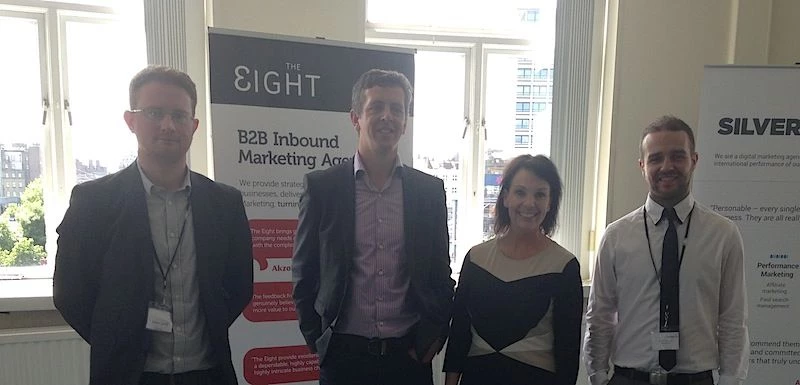 Simon Cahill (Silverbean), Steen Gordon (Hubspot), Eve Whitaker (The Eight), Neil Hancock (Silverbea