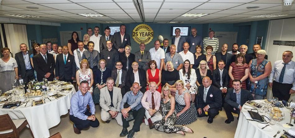 ServiceMaster Clean Newbury celebrated its 25th Anniversary with an evening at Newbury Racecourse fo