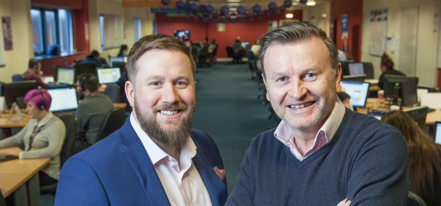 Picured : John Ryder; Hive.hr and Peter Slee; Spark Response