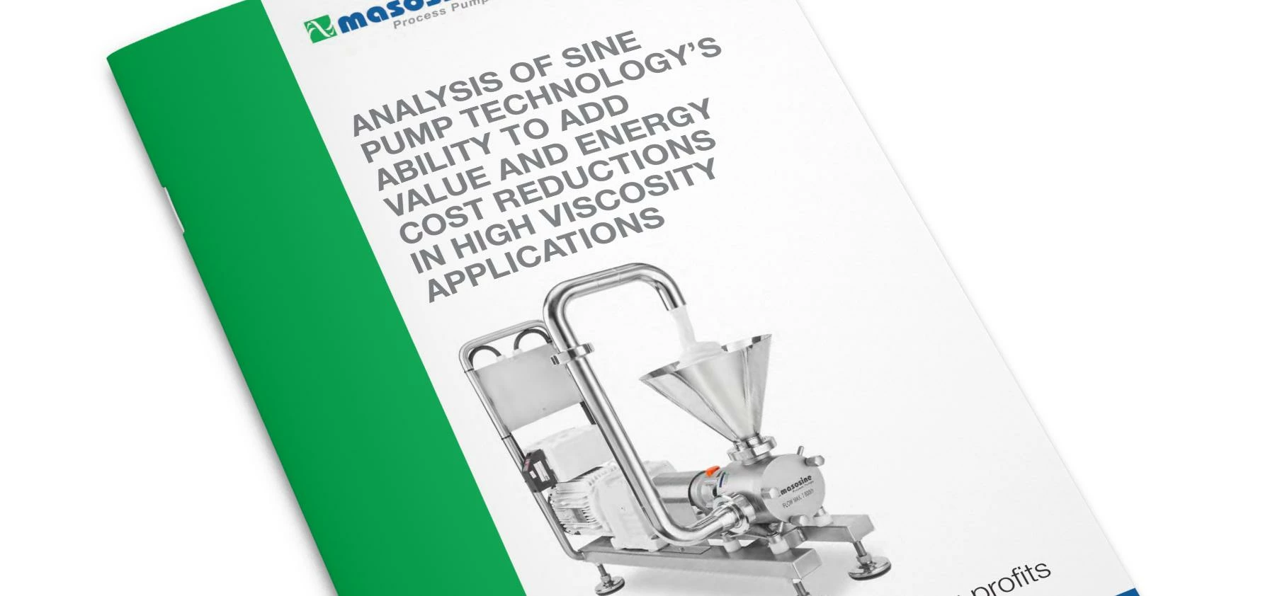 White paper proves SineTM pump energy benefits for process/engineering plants.