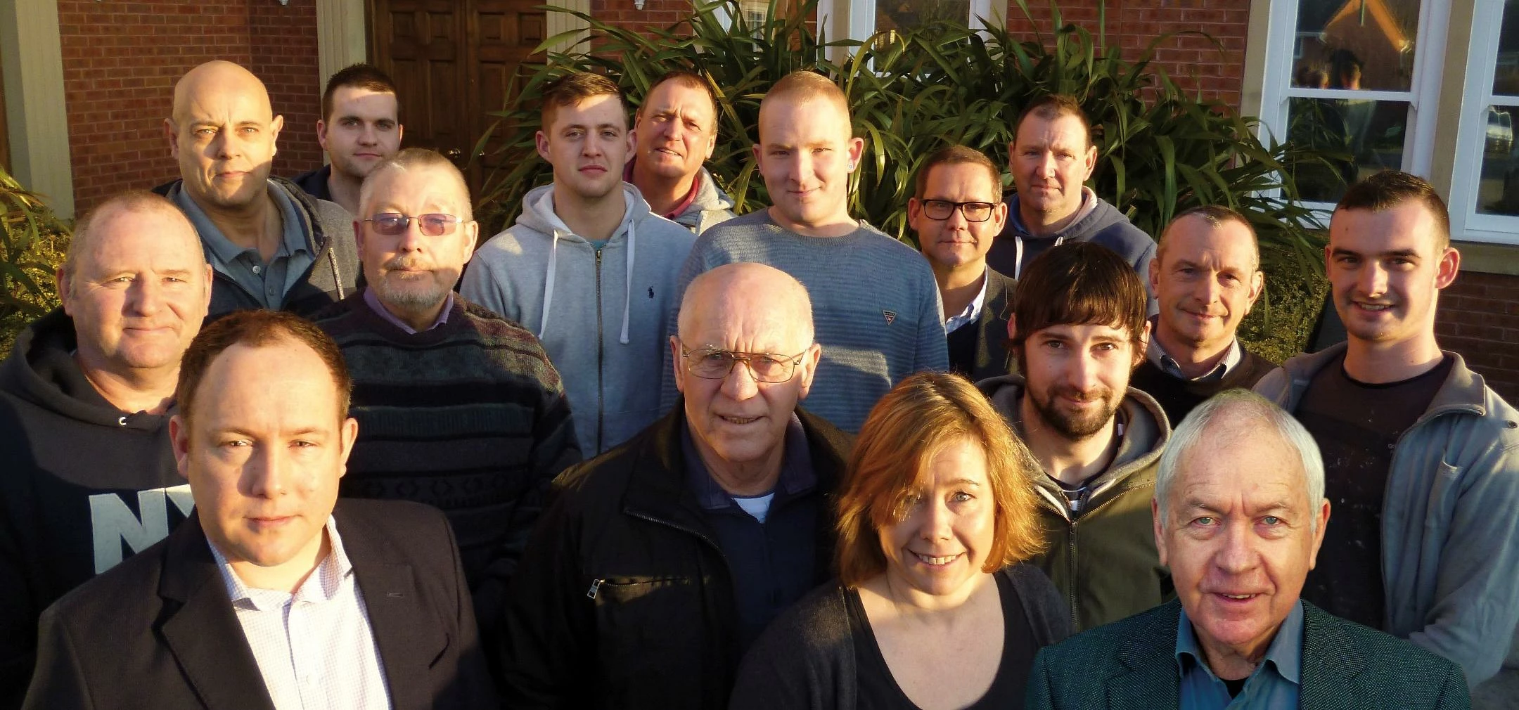 Orion Homes staff spanning two generations of house-building in Yorkshire