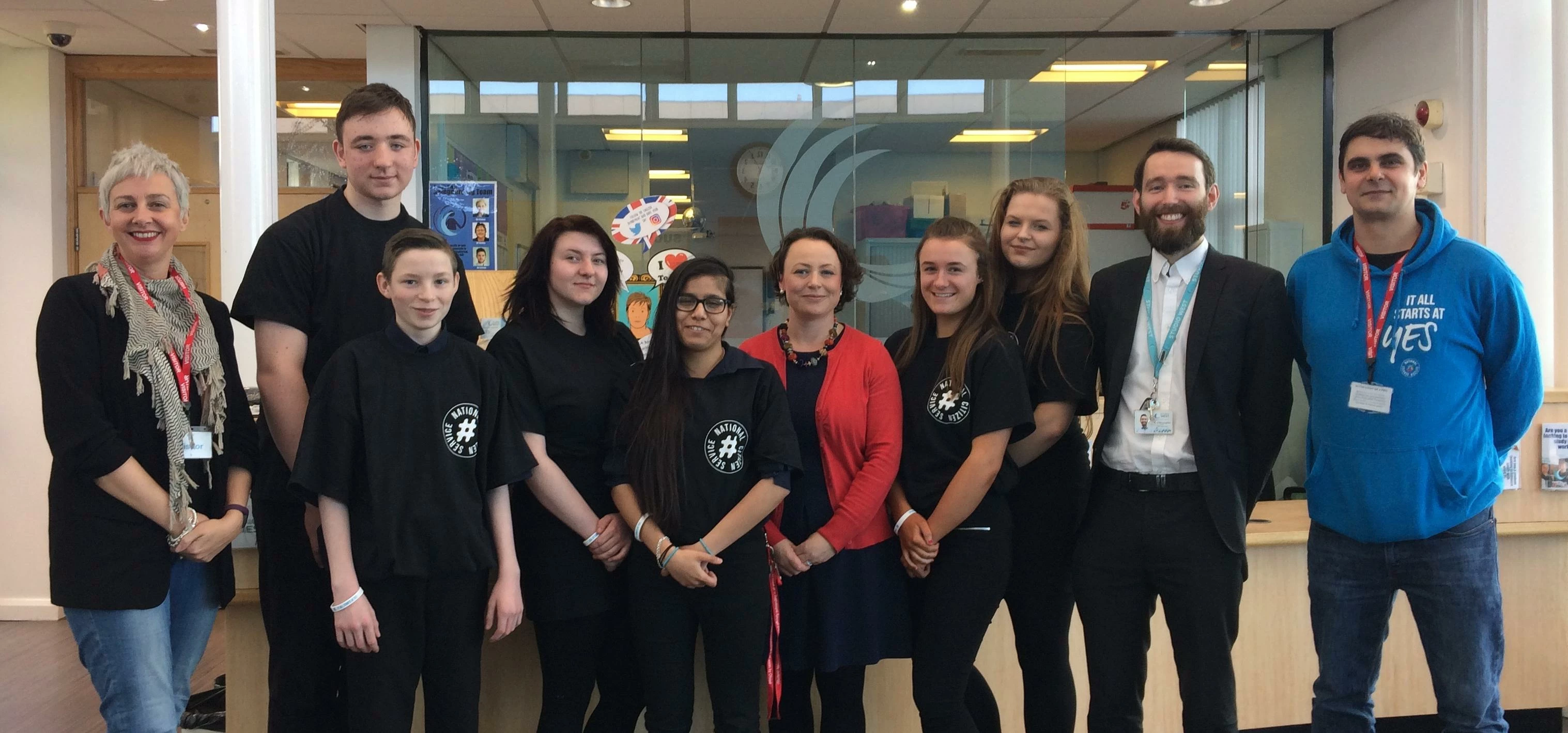 Teenage National Citizen Service (NCS) graduates met with Newcastle North MP Catherine McKinnell at 
