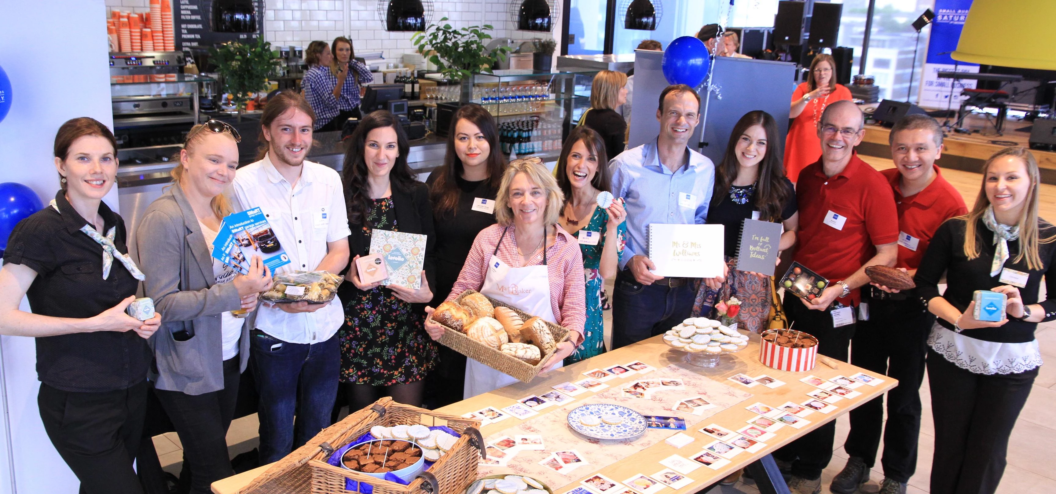 Small businesses took centre stage at the launch of the 2016 Small Business Saturday campaign.