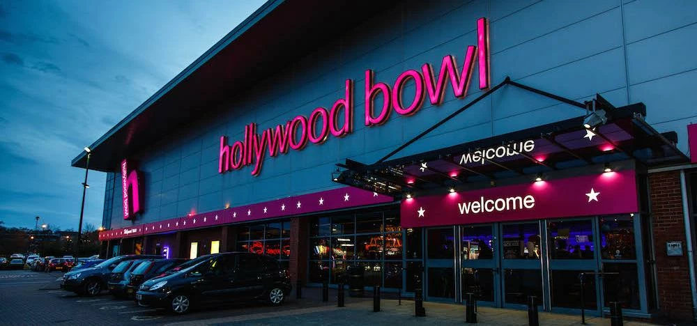 A Hollywood Bowl centre after the brand agreed to open a new venue in Watford.