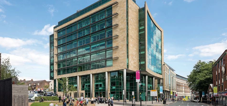 The city centre centre office block houses UK companies such as Sky amongst others.