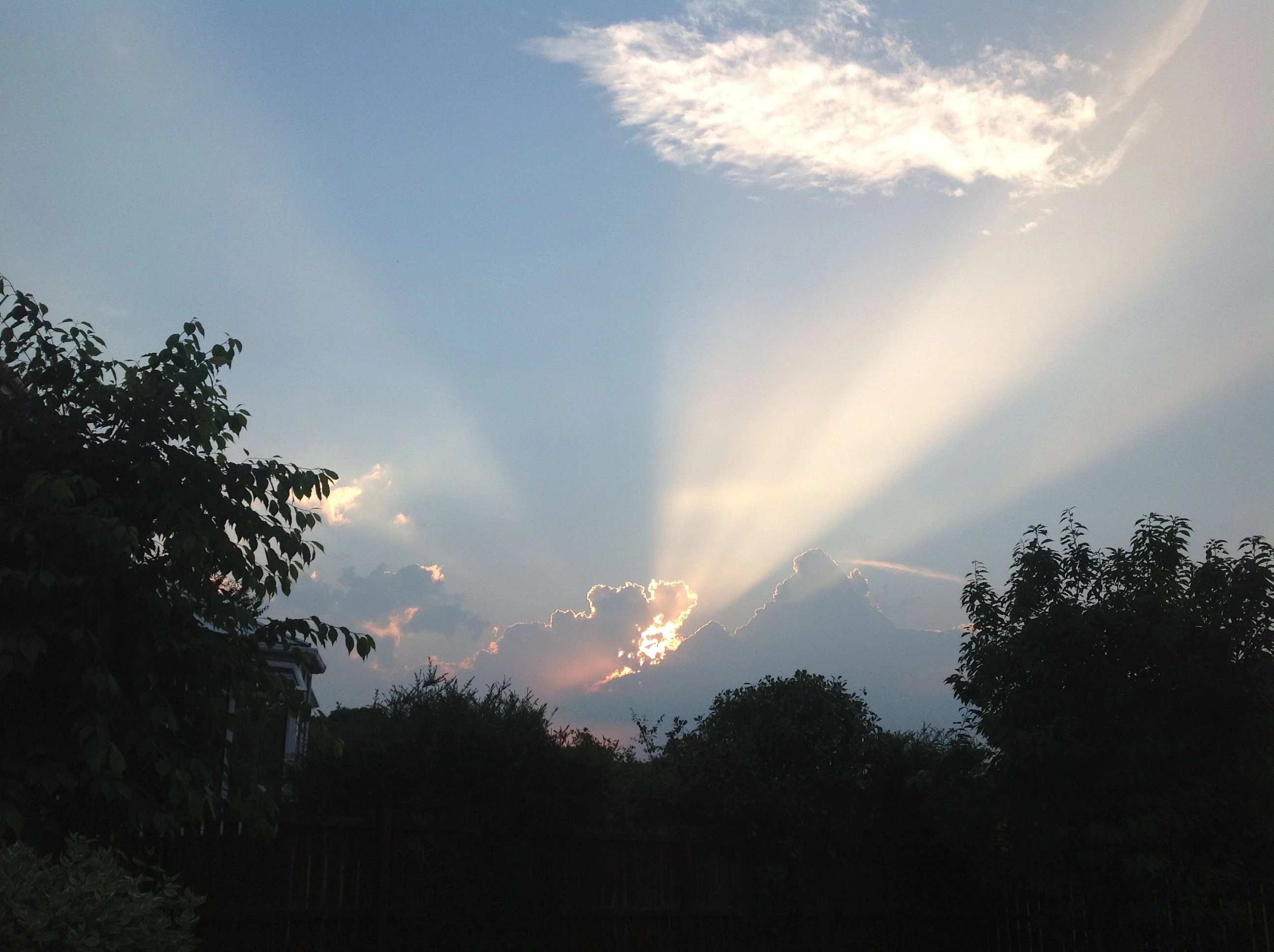 Crepuscular rays