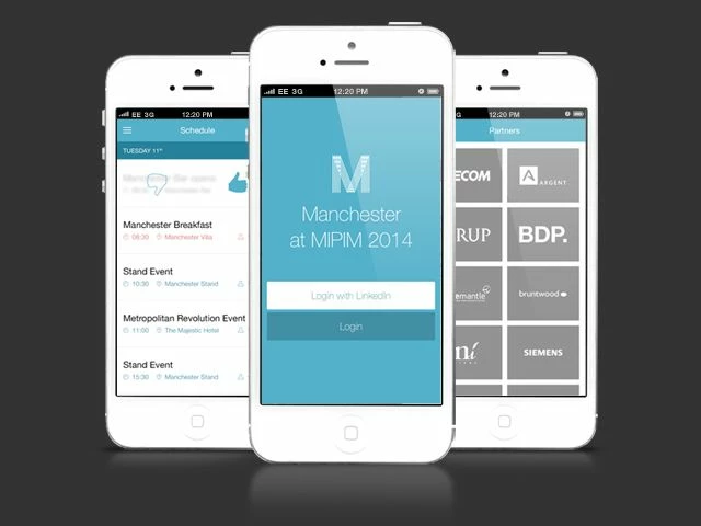 Manchester at MIPIM mobile app