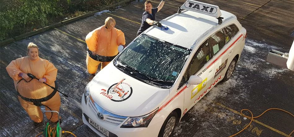 Station Taxis Children In Need Taxi Wash