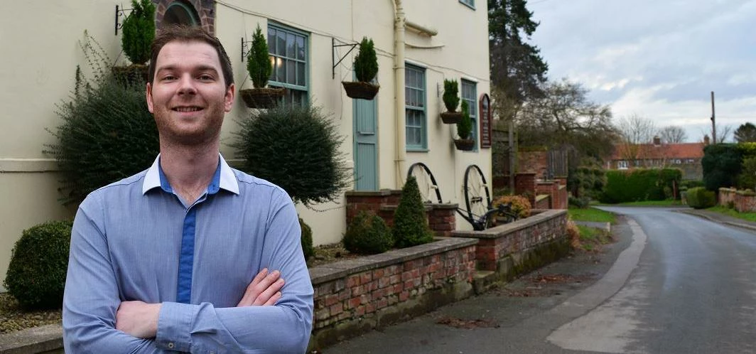 Ainsty's Tom Throup is up for Front of House Manager of the Year