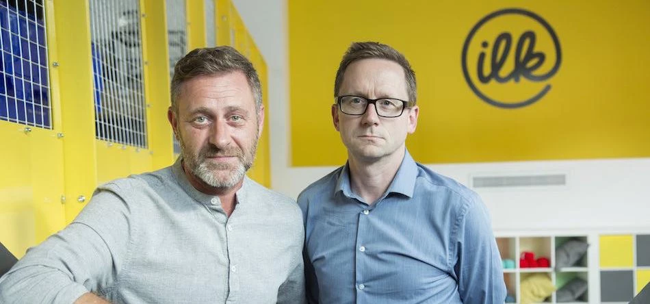 ilk founders Shaun Beaumont (left) and Nev Ridley