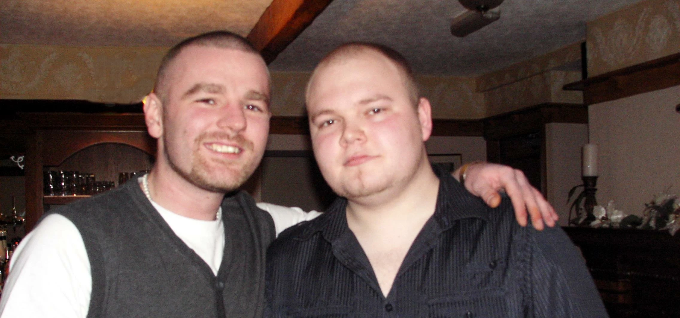 Anthony Seddon (left) pictured with his brother Ben