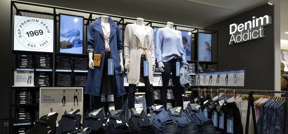 Gap's new UK concept store at Bluewater. 
