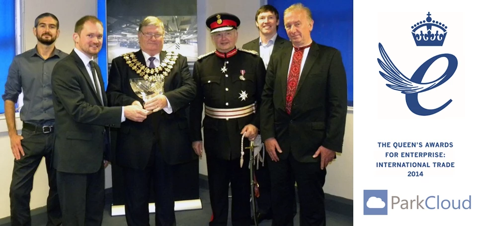 ParkCloud presented Queen’s Award for Enterprise