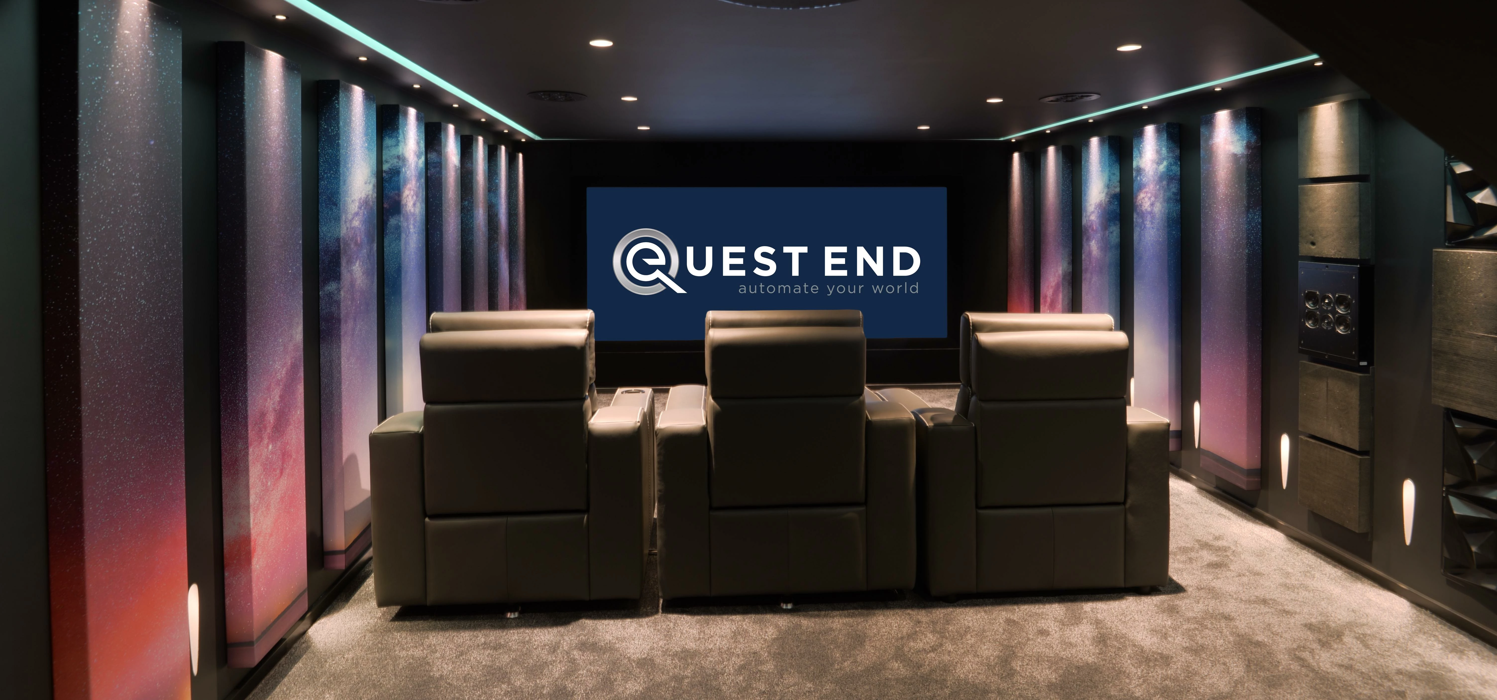 The Cinema-at-Home suite at Quest End's Experience Centre