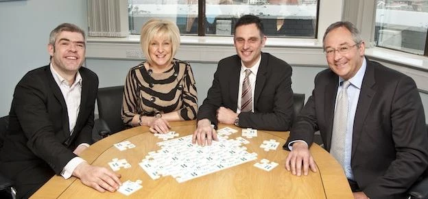 Damian Robson, employment solicitor at Gordon Brown Law Firm, Deb Tweedy, HR Director at Hadrian HR,