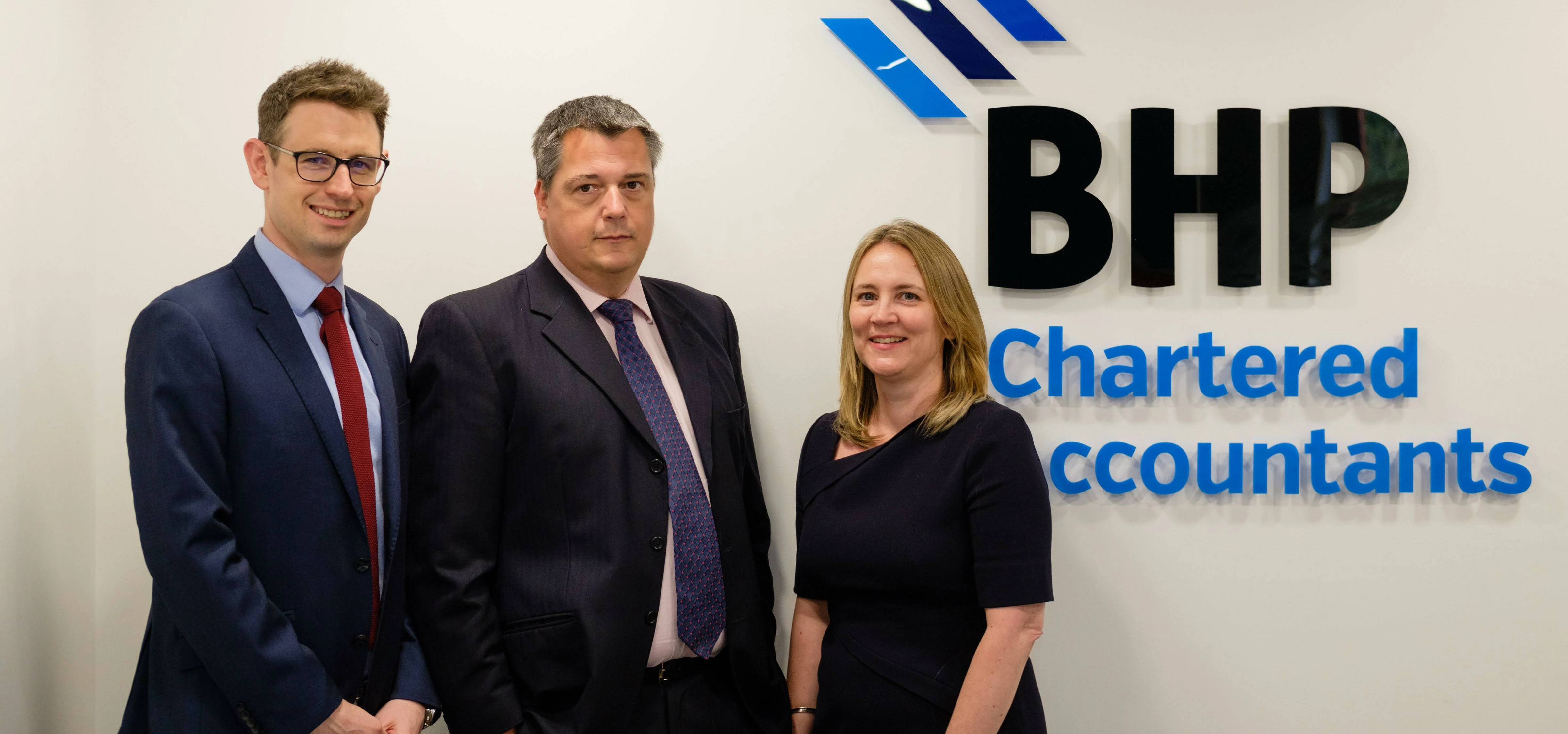 New partners at BHP Andy Haigh, Tony Chapman and Ann Brown 