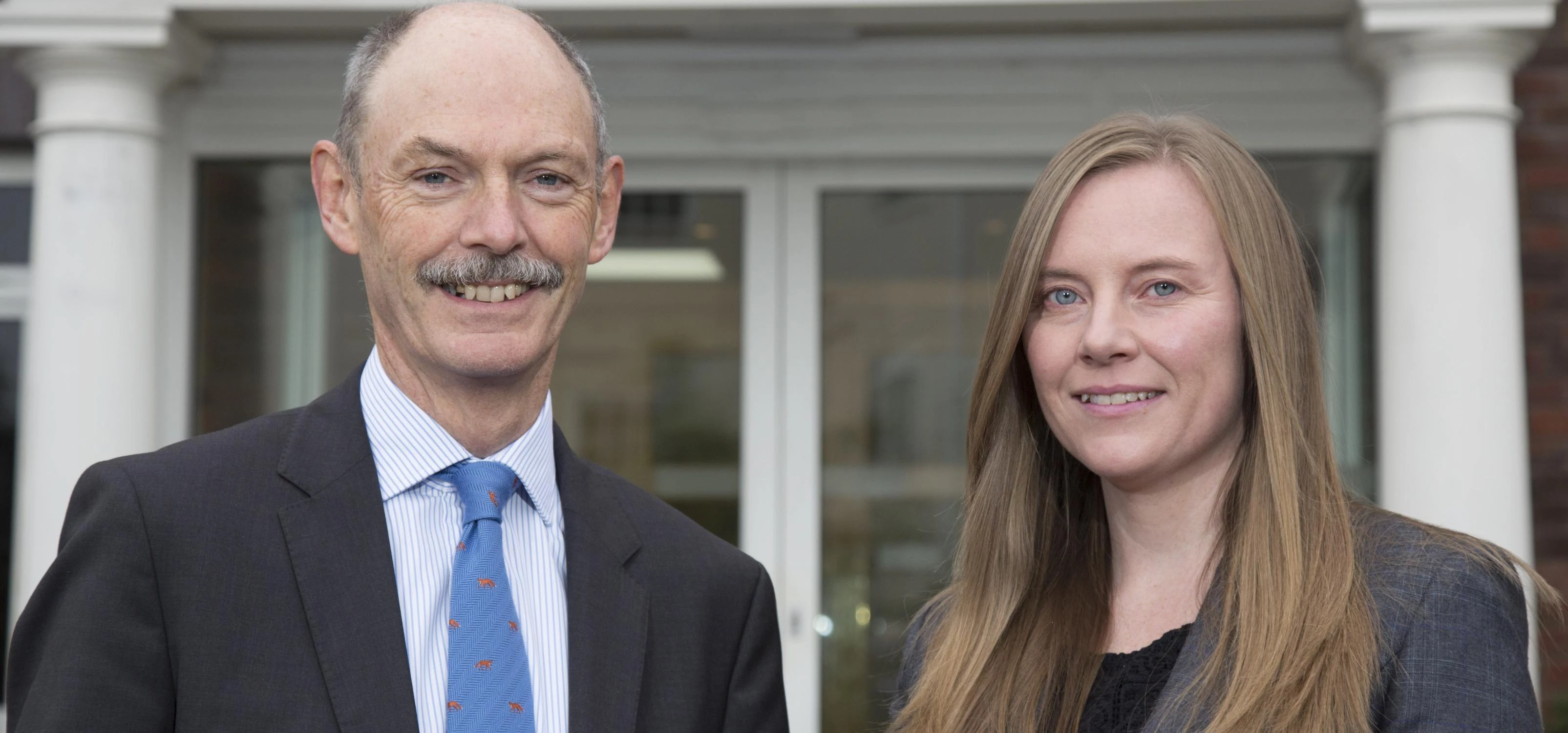 Wills, trusts, estates and probate legal specialist Jessica Beddows (right) with Lodders’ senior par