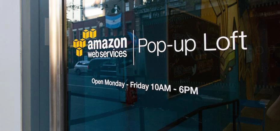 The London venue is the first international AWS Pop-up Loft to open this year