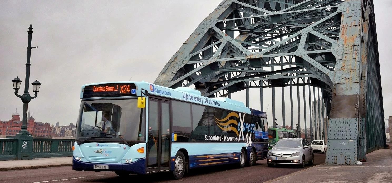 The new X24 express bus service coming soon for Sunderland and Newcastle commuters