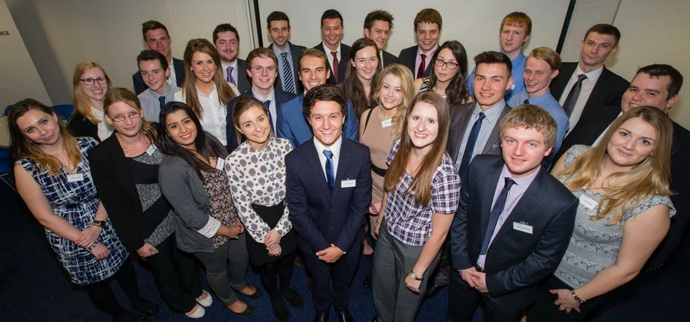 Graduates on the Welsh Financial Services Graduate Programme