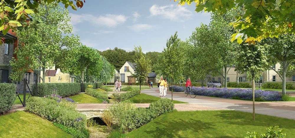 Proposals for Dissington Garden Village in Ponteland.