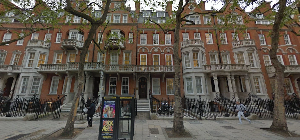 Gibbs Hybrid Workforce Solutions London HQ at 140 Buckingham Palace Street. Image: Google Maps