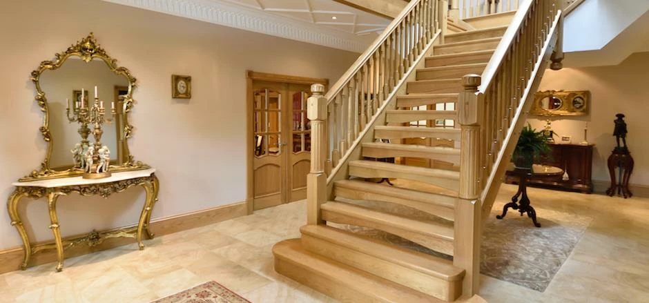 An interior shot of Leyland House which is currently for sale through Noble & Lord.