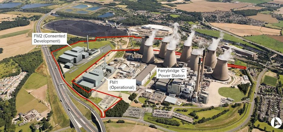 The Ferrybridge Multifuel 2 project has received planning permission. 