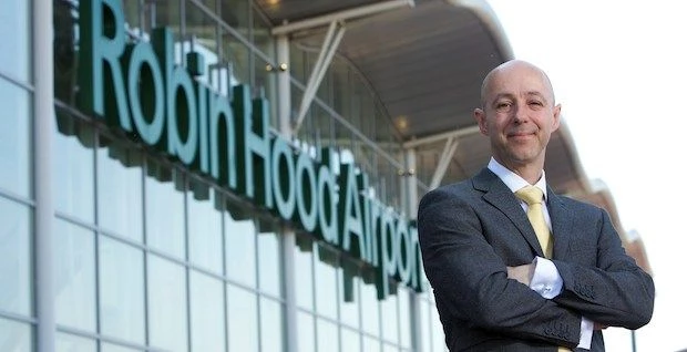 Steve Gill, managing director of Doncaster Sheffield Airport