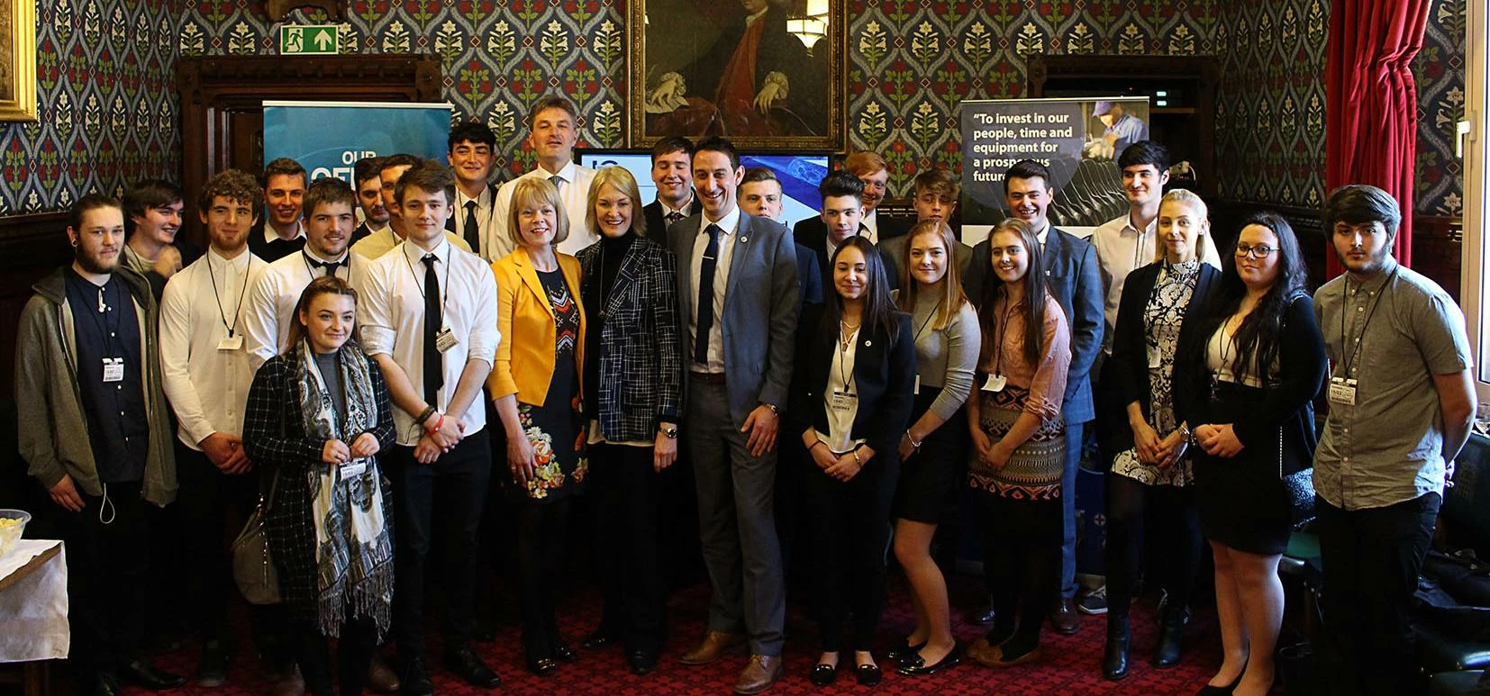 The In-Comm delegation at Westminster