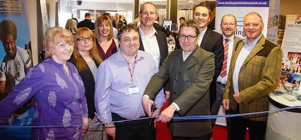 L to R: Kathryn Robinson, Sarah Cornforth, Nicola Stephenson, Jayson Gurney, Graeme Rowatt, Andy Ric