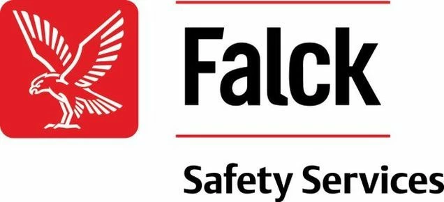 New logo, Falck Safety Services.