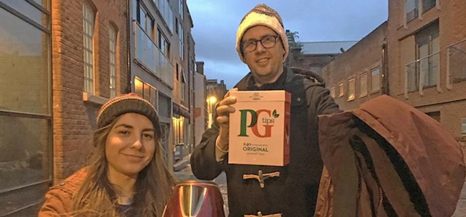 Image: (Left) Holly Redman – Studio Mashbo and (Right) Gavin Sherratt – Creative Kitchen curator and