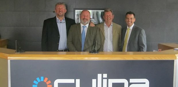 Thomas van Mourik, Chief Executive Officer of Culina Group Limited, Paul Cheney Chairman IPS Group, 