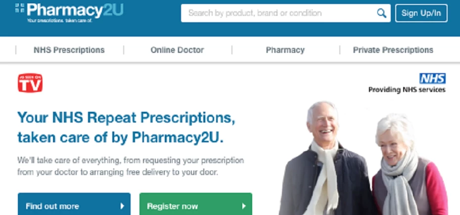 Pharmacy2U.co.uk launches new brand strategy for patient growth