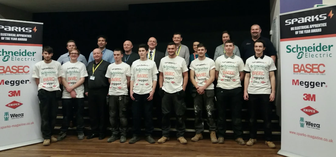 SPARKS UK Electrical Apprentice of the Year regional competition