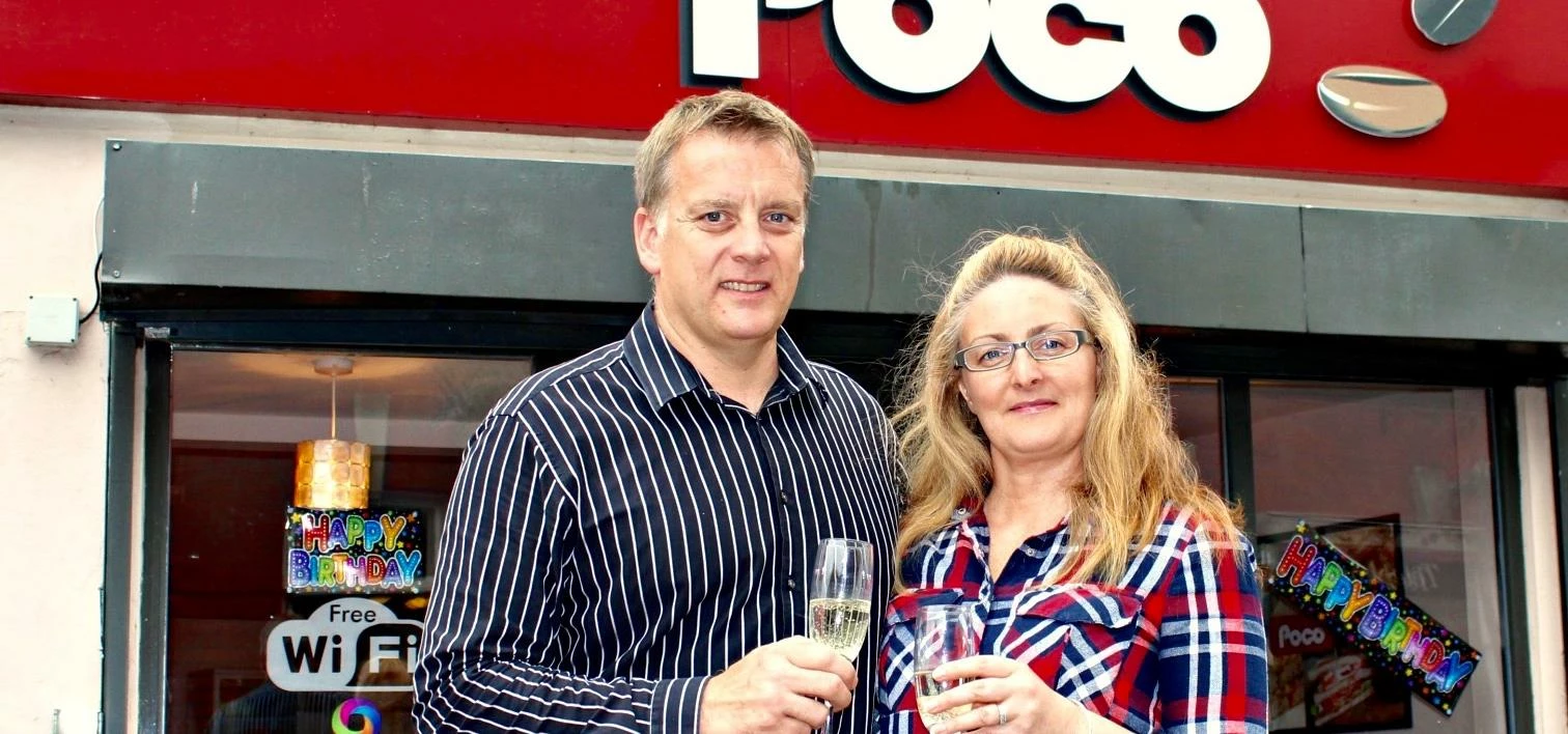 Richard & Angela Sutton of Poco Coffee