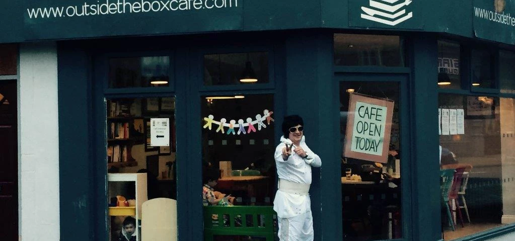 Neil Shaw from LCF Law will run the Abbey Dash dressed as Elvis