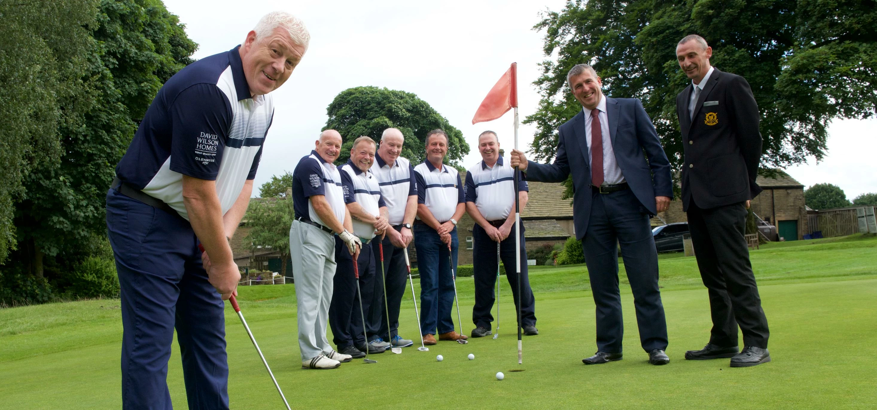 Housebuilder invests in local community with golf club sponsorship
