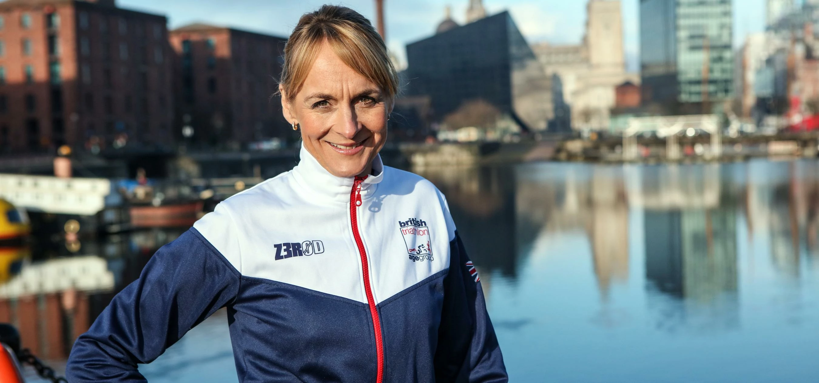 Tri Liverpool ambassador Louise Minchin