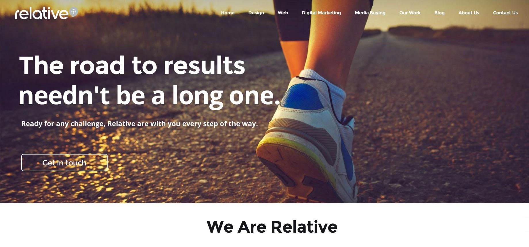 Relative Marketing new website